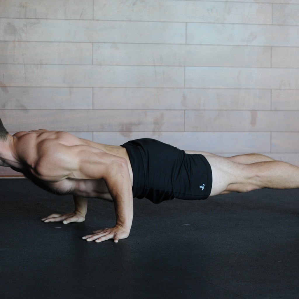 The extended plank