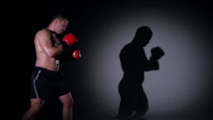 shadow boxing